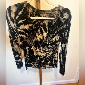 Kathmandu Imports Bohemian Tie-Dyed Yoga Top